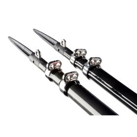 C.E. Smith Gen3 Center Rigger Pole - Black - 2-Section - 12&#39;